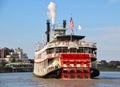 New Orleans Steamboat NATCHEZ, Mississippi River Royalty Free Stock Photo