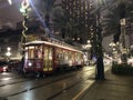 New Orleans street car Christmas