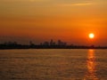 New Orleans Sunset Royalty Free Stock Photo