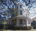 New Orleans three story house with Tower