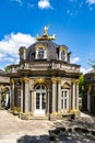 New Palace, Neues Schloss in the park of historical Hermitage Eremitage at Bayreuth, Bavaria, Germany Royalty Free Stock Photo