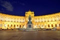 New Palace with Statue of Prince Eugene of Savoy