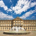 The New Palace, in Stuttgart ,Germany Royalty Free Stock Photo