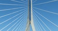 New Pepa bridge in Cadiz, Andalusia, Spain Royalty Free Stock Photo