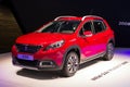 New Peugeot 2008 car Royalty Free Stock Photo