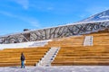 New philharmonic society and open amphitheater in Zaryadye park