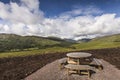 New picnic siteat Moidart in Ardnamurchan, Scotland. Royalty Free Stock Photo