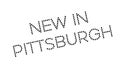 New In Pittsburgh rubber stamp