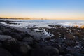 New Plymouth coastline at sunrise