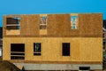 new plywood house Royalty Free Stock Photo