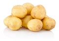 New potato isolated on white background Royalty Free Stock Photo