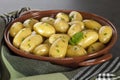 New Potatoes Steamed Royalty Free Stock Photo