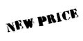 New Price rubber stamp Royalty Free Stock Photo