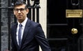 Rishi Sunak, Prime minister, Downing Street, London. Royalty Free Stock Photo