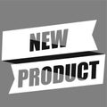 New product label tag sign. Vector Royalty Free Stock Photo