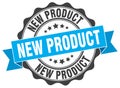 new product stamp Royalty Free Stock Photo