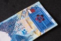 New 10 Qatari Riyal banknote Royalty Free Stock Photo