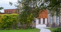 The new Queen Elizabeth Music School at King`s Bruton school In Somerset. Building is designed by Levitt Bernstein.