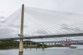 The new Queensferry Crossing bridge over the Firth of Forth with the older Forth Road bridge and the iconic Forth Rail Bridge