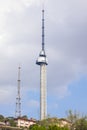 New Radio and Tv Tower at Istanbul Camlica Hill