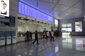 The new railway station ticket hall Royalty Free Stock Photo