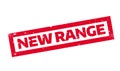 New Range rubber stamp