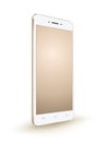 New realistic gold smartphone mockups