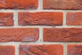 New Red Brick Wall Background Royalty Free Stock Photo