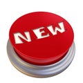 New. Red button labeled Royalty Free Stock Photo