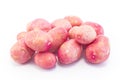 New red potato isolated on white Royalty Free Stock Photo