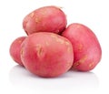 New red potato isolated on white background Royalty Free Stock Photo