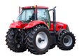 New red tractor Royalty Free Stock Photo