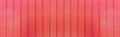 New red vintage wooden wall texture and background seamless or a green wooden fence Royalty Free Stock Photo