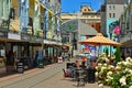 New Regent Street in Christchurch - New Zealand Royalty Free Stock Photo