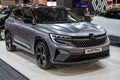 New Renault Austral premiere at a motor show, 2023 model, front view