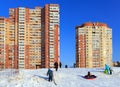 New residential buildings. Balashikha, Moscow region, Russia.