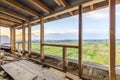 New residential construction home framing. Interior framing of a Royalty Free Stock Photo