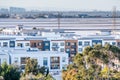 New residential developments on the shoreline of San Francisco bay area