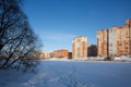 New residential district. Balashikha, Russia Royalty Free Stock Photo