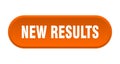 new results button. rounded sign on white background Royalty Free Stock Photo