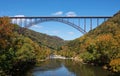 The New River Gorge Bridge Royalty Free Stock Photo