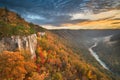 New River Gorge, West Virgnia Royalty Free Stock Photo