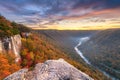 New River Gorge, West Virgnia, USA Royalty Free Stock Photo