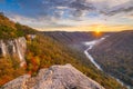 New River Gorge, West Virgnia, USA Royalty Free Stock Photo