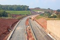 New Road bypass under construction Royalty Free Stock Photo