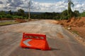 New road construction continues in the Northeast section of Brasilia