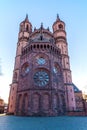 New-Romanesque Cathedral in Worms, Wormser Dom Royalty Free Stock Photo