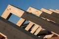 New roof frame Royalty Free Stock Photo