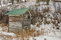 New Roof on Outhouse