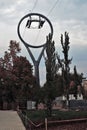 A new ropeway in Moscow, VDNKH park